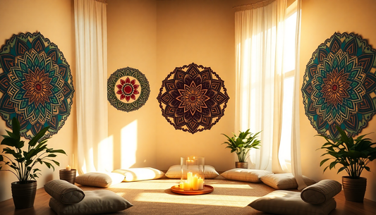 Elevate Your Space: Infusing Spiritual Serenity with Mandala Designs